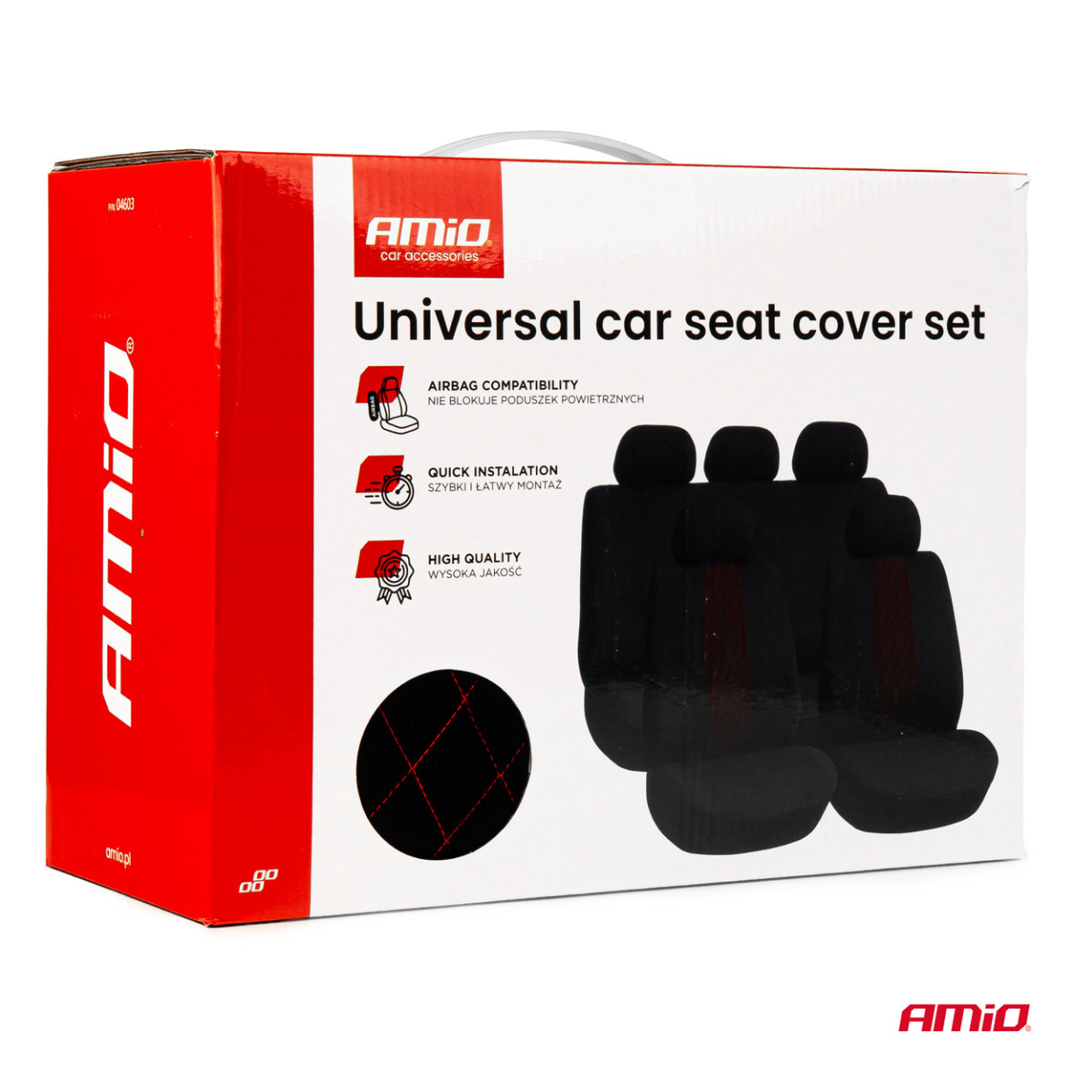 Universaalsed istmekatted SC-03 - must / punane