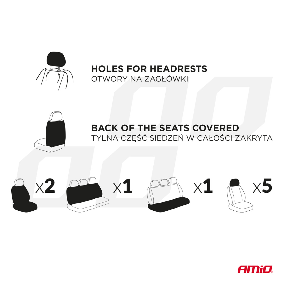 Universaalsed istmekatted SC-04 - must / hall