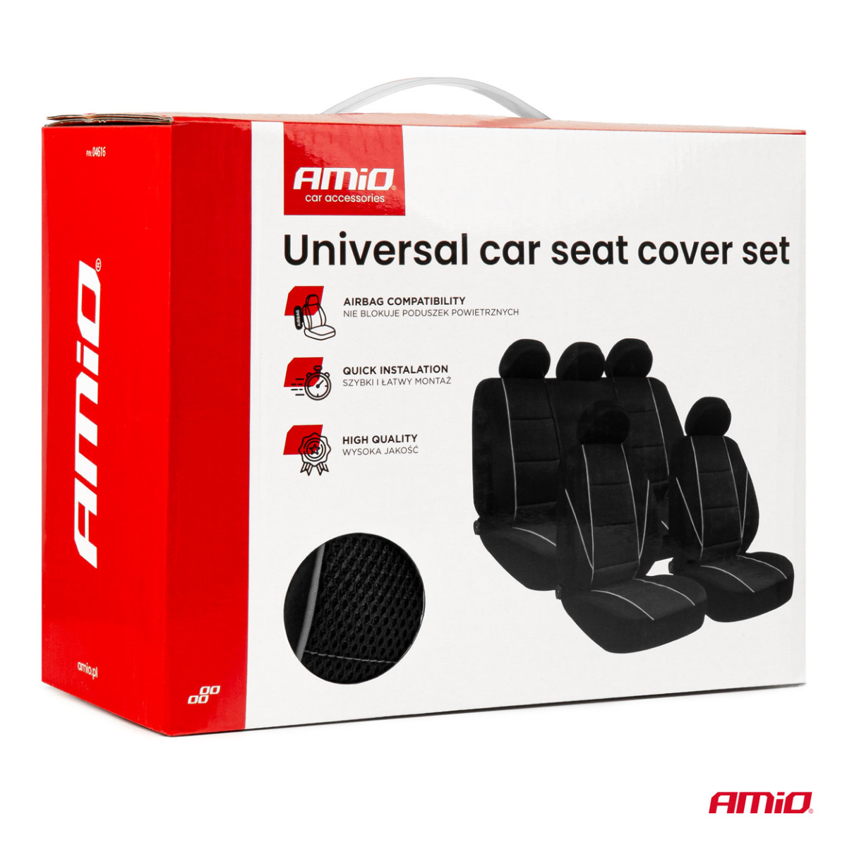 Universaalsed istmekatted SC-16 - mustad