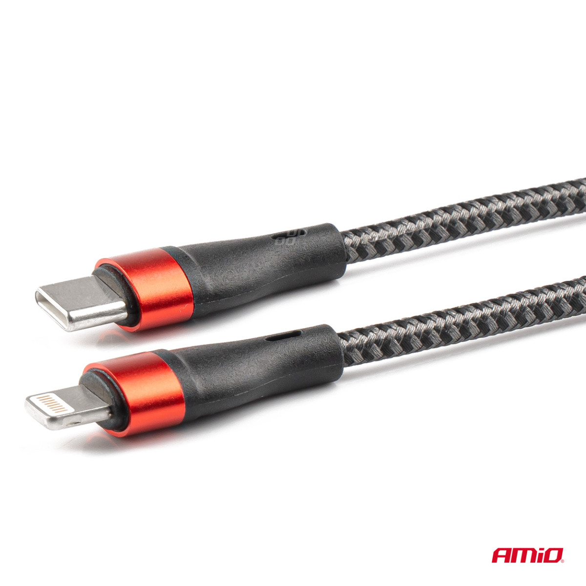 USB-C + Lightning-kaabel iPhone'ile 200 cm FullLINK AMIO-02931