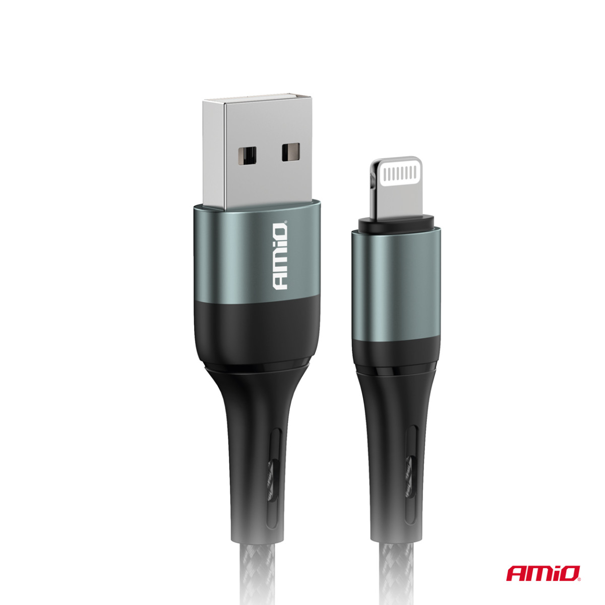 USB-A - Lightning iPhone'i kaabel 3A 100 cm FullLINK AMIO-03913