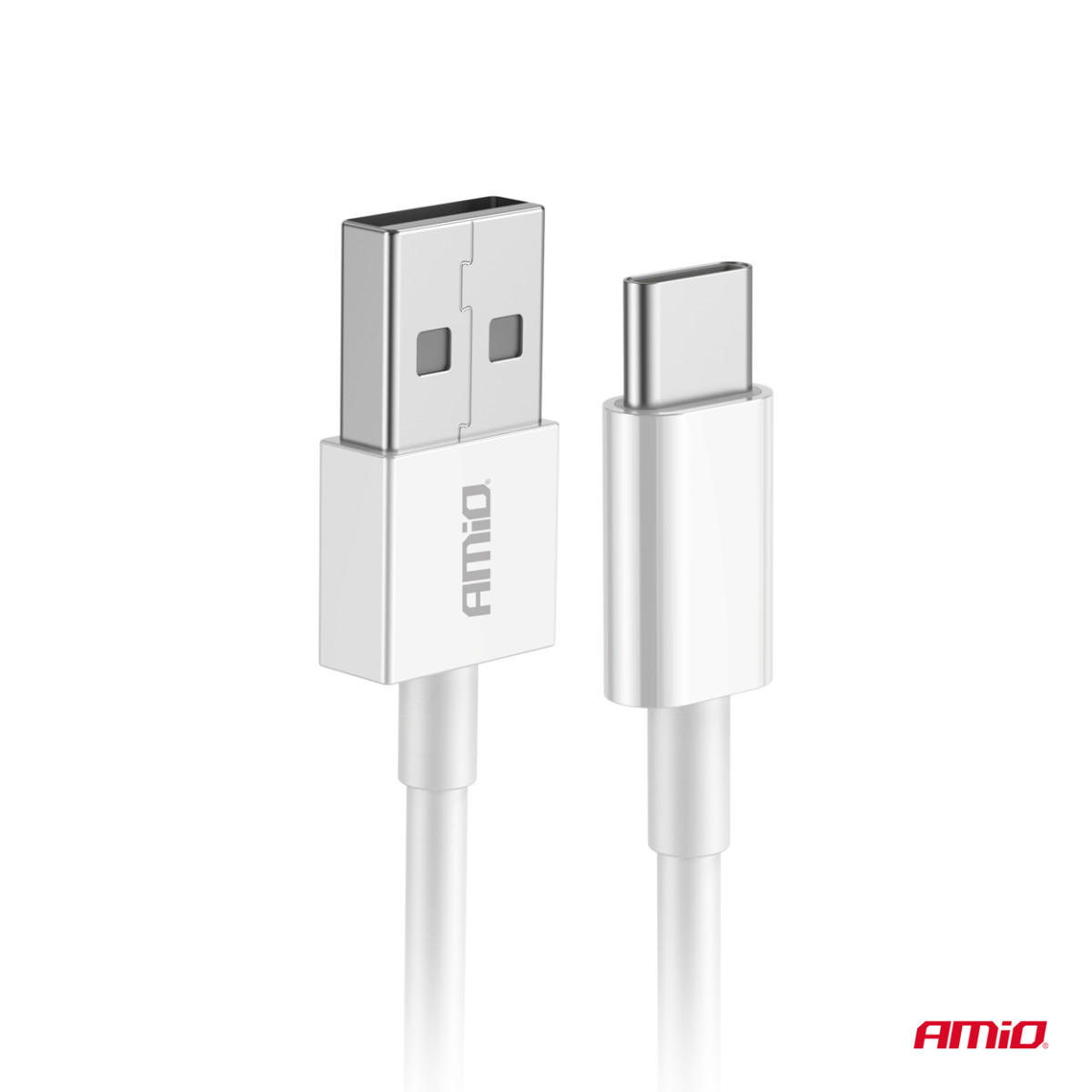 USB–USB-C laadimiskaabel 2A, 100 cm, FullLINK AMIO-03893