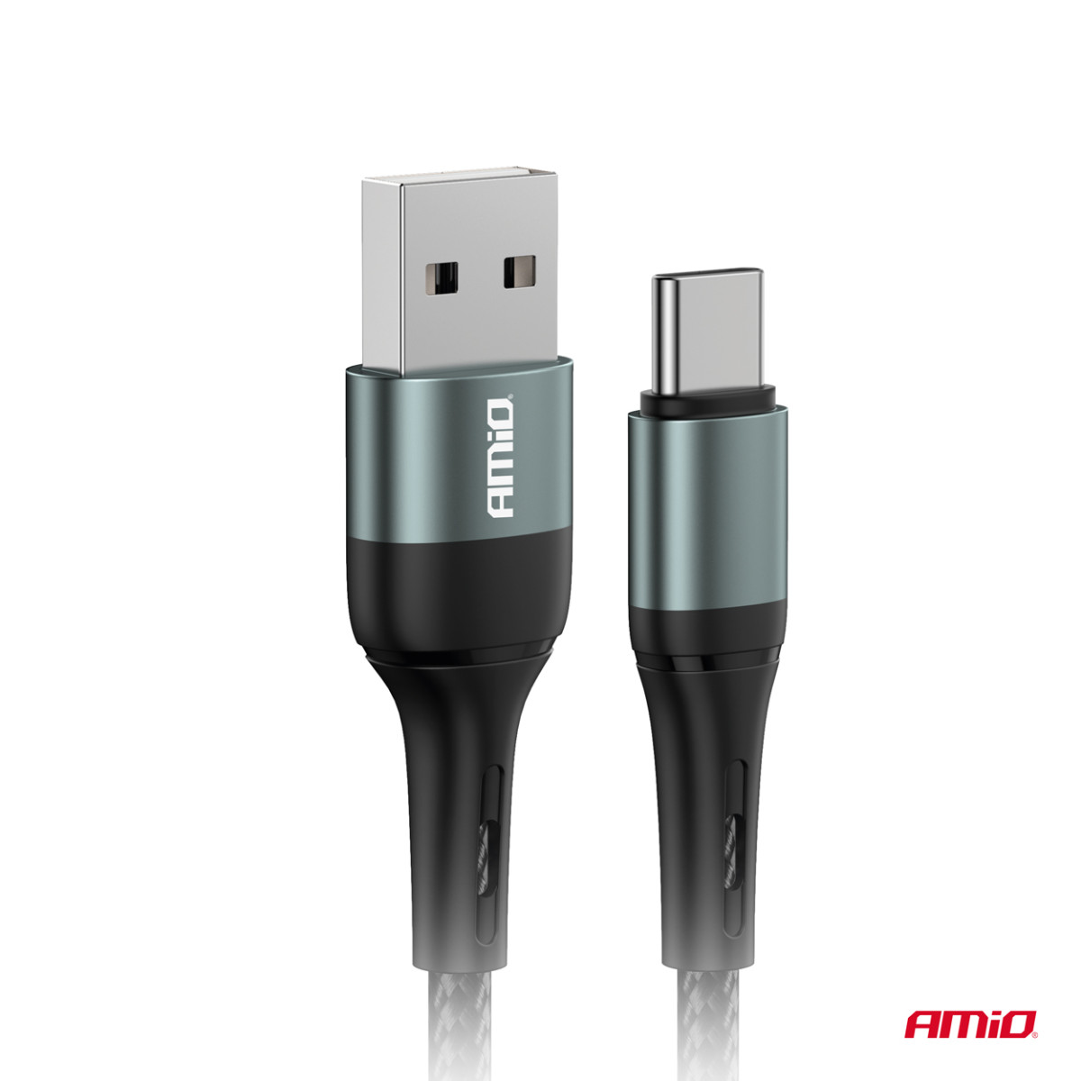 USB-A - USB-C kaabel 3A 200 cm FullLINK AMIO-03912