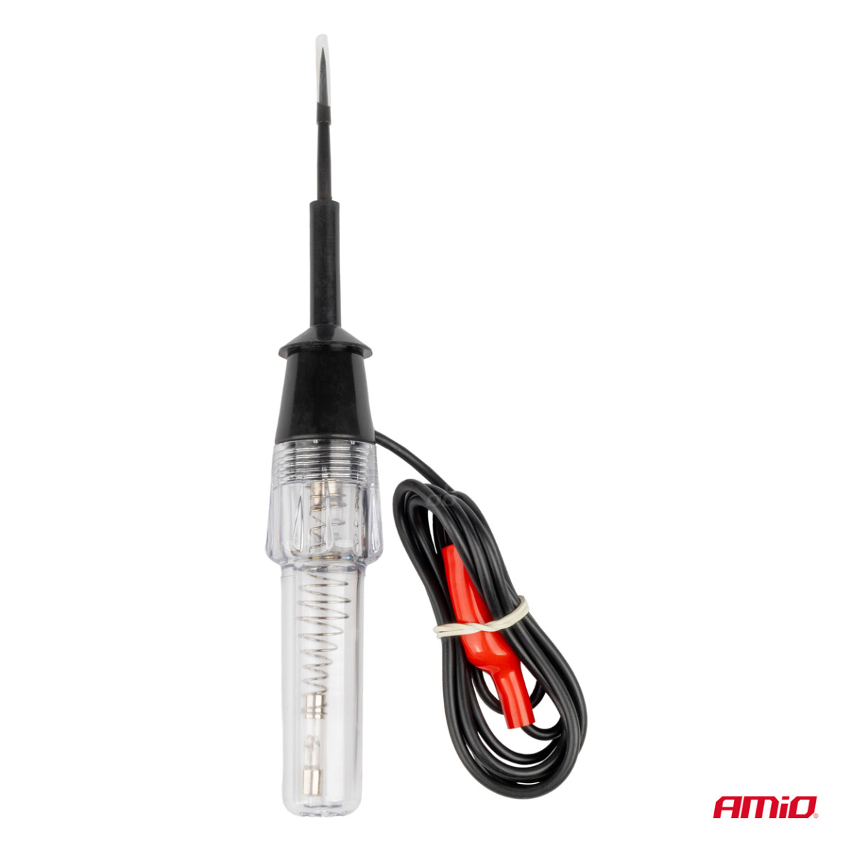 Auto pingetester 6–12V krokodillklambriga, AMIO-04272