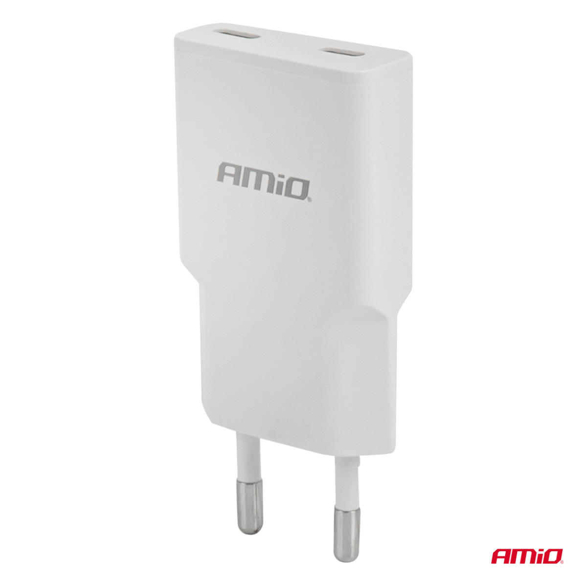 Võrgulaadija 230V 30W GaN 2x USB-C AMIO-04839
