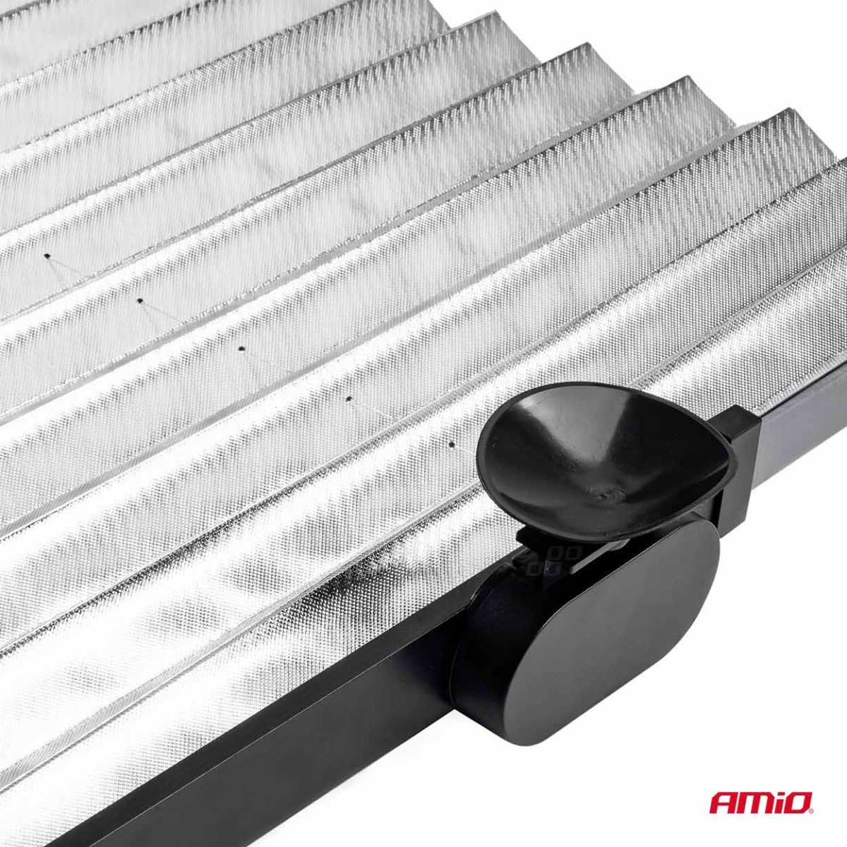 Kokkupandav päikesesirm tuuleklaasile 200x80 cm AMIO-02913