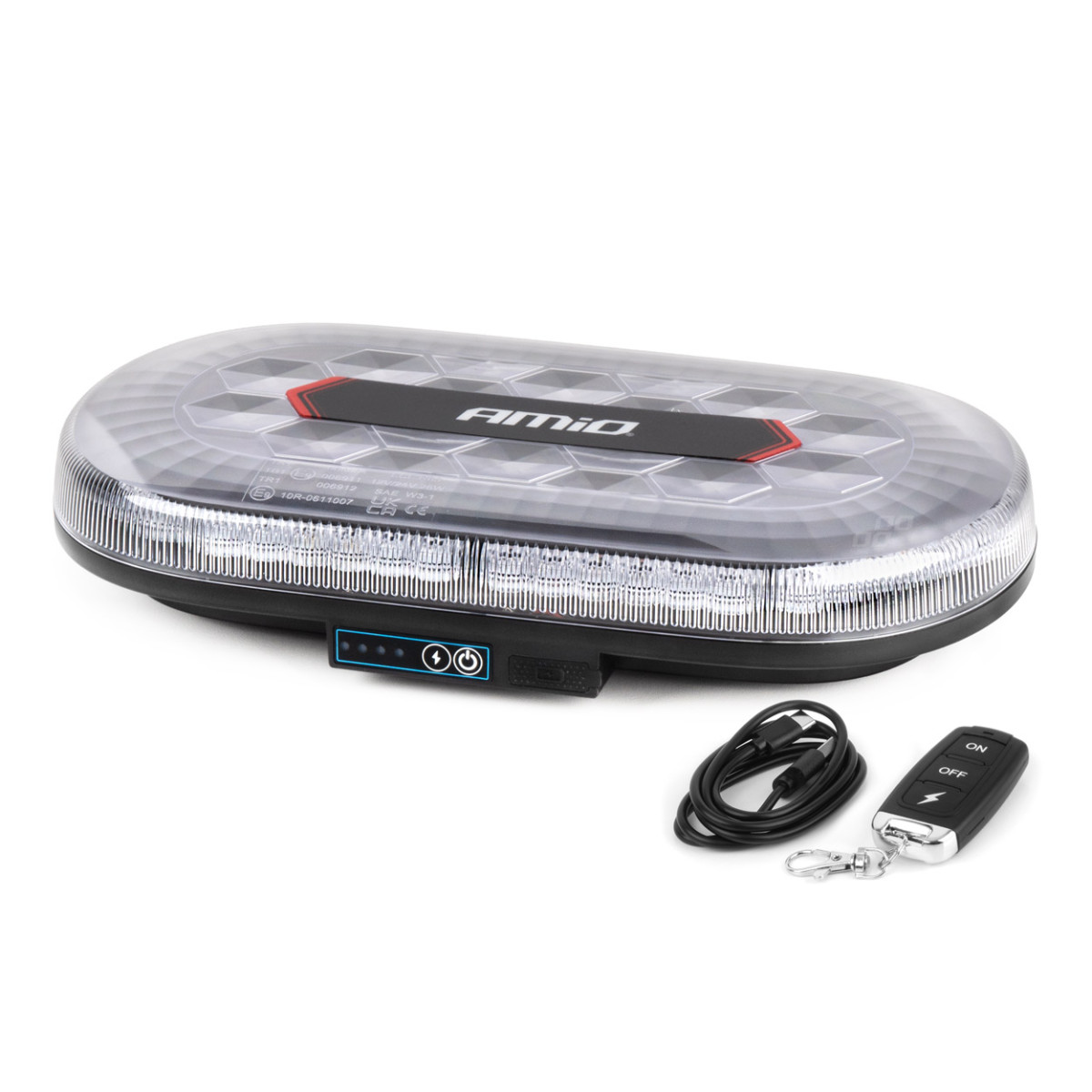 Juhtmevaba LED-valgusti puldiga R65 R10 26W 12/24V AMIO-04369