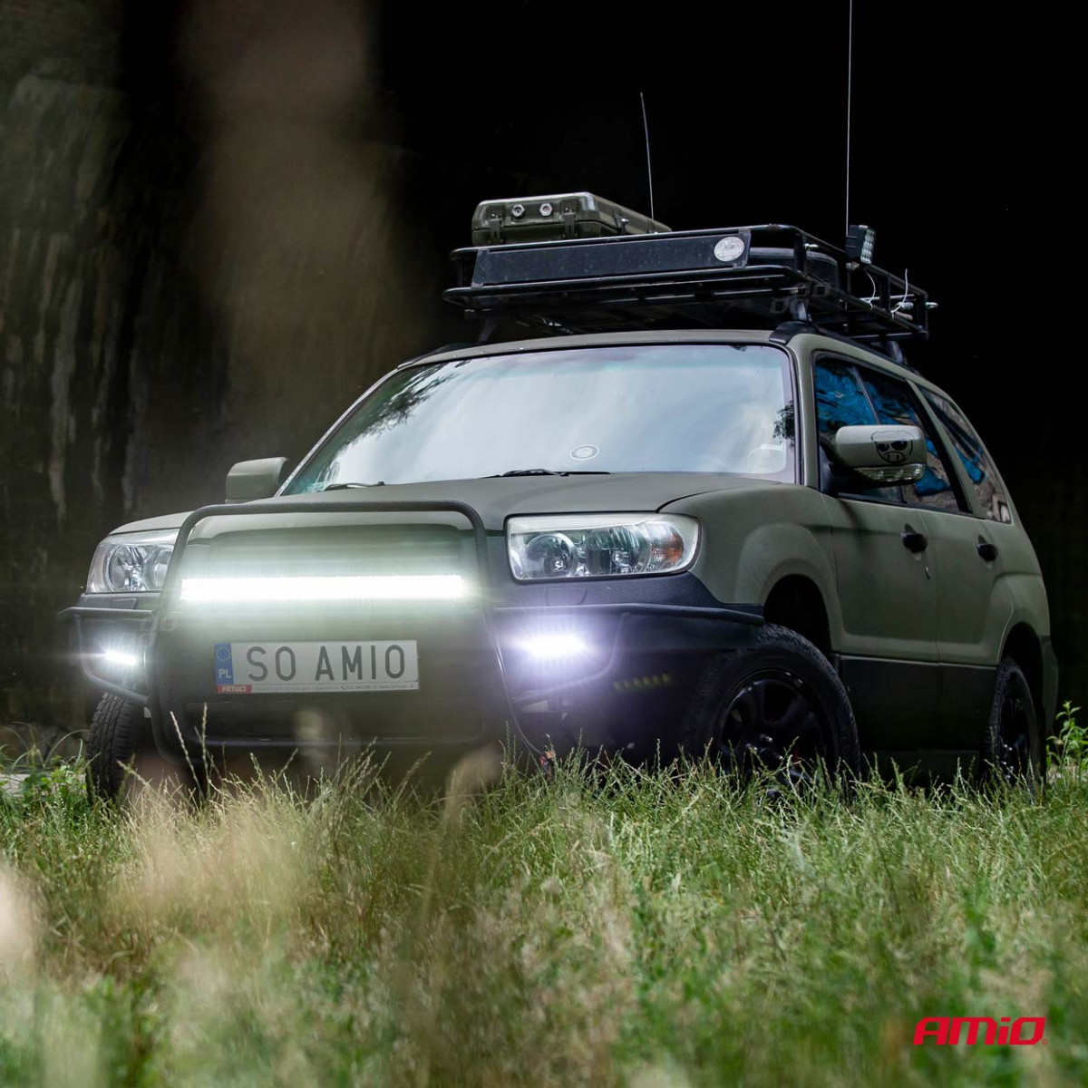 LED-paneelvalgusti, AWL28 140LED 520x74 mm 420W COMBO 9-36V