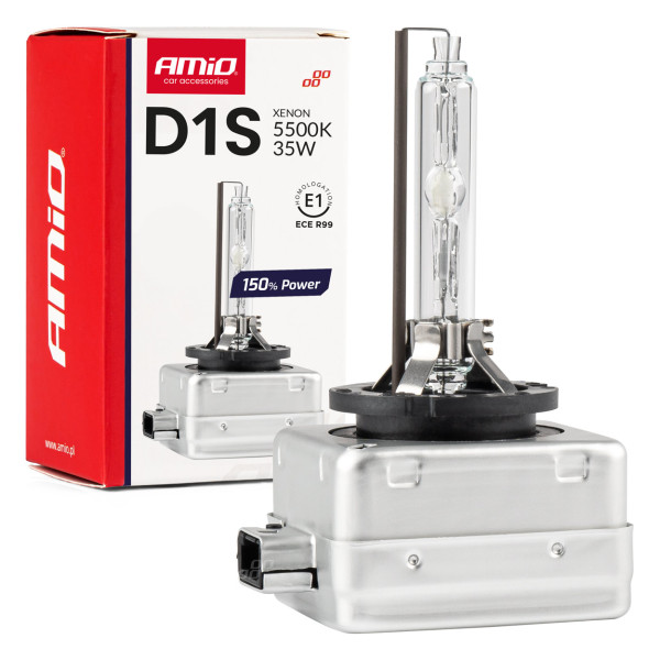 Ksenoonpirn D1S 5500K 150% VÕIMSUS AMIO-01968 Ksenoonpirn D1S 5500K 150% VÕIMSUS AMIO-01968