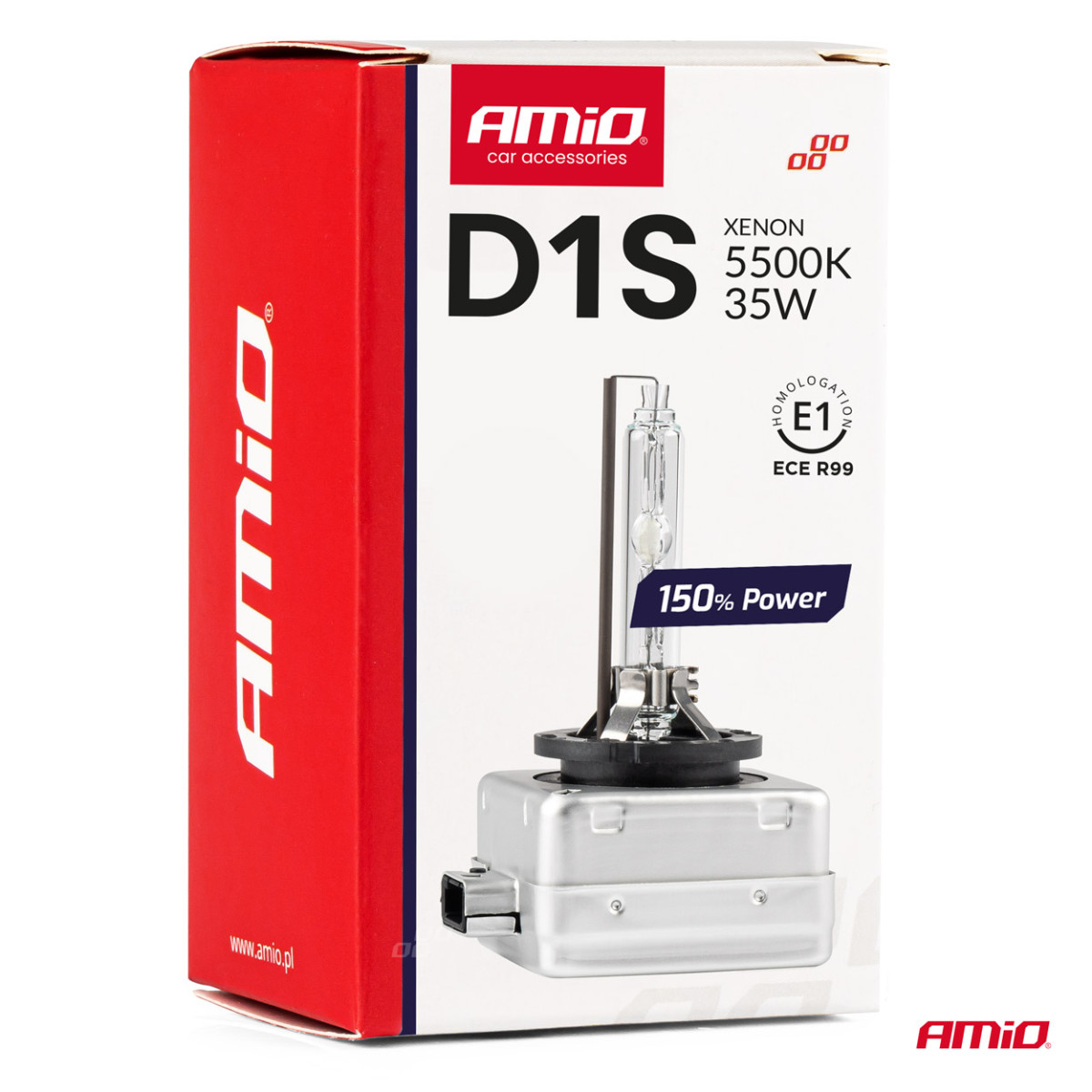 Ksenoonpirn D1S 5500K 150% VÕIMSUS AMIO-01968