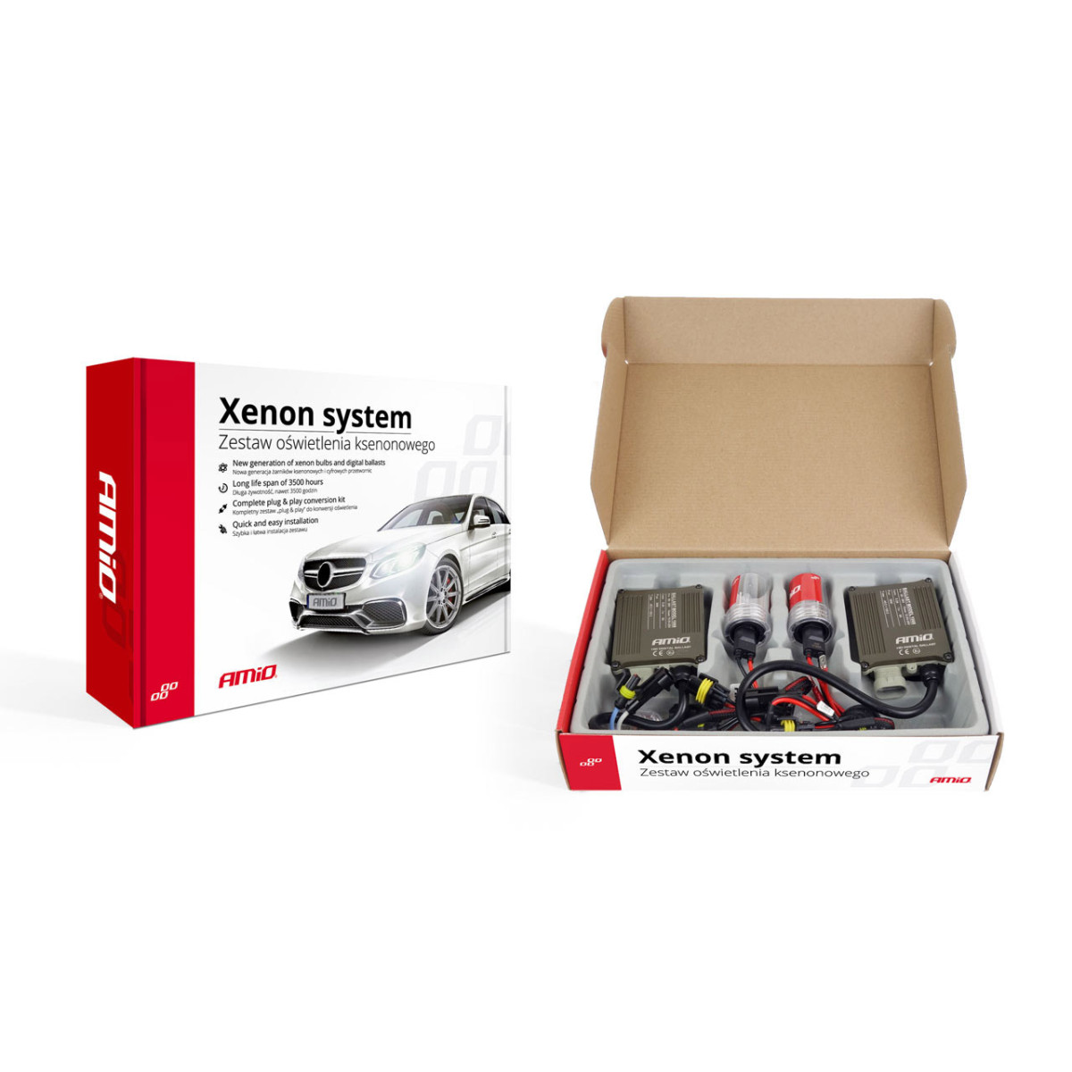 Xenon komplekt 1068 CANBUS H1 8000K, AMIO-01786