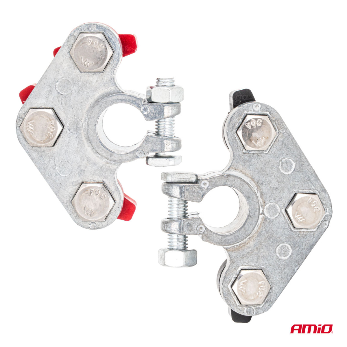 Aku klemmid 800 A, tsingitud, 2 tk. AMiO-04391