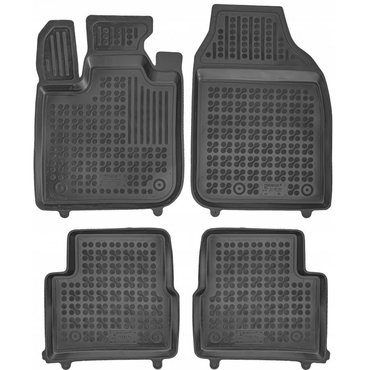 Kummist jalamatid Fiat 500e II alates 2020a. (electric version (BeV))
