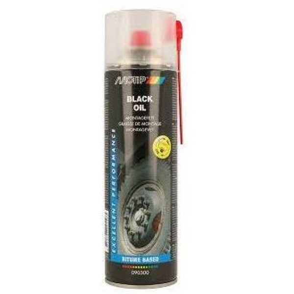MOTIP Black Oil, musta keerme määrdeaine, 500ml