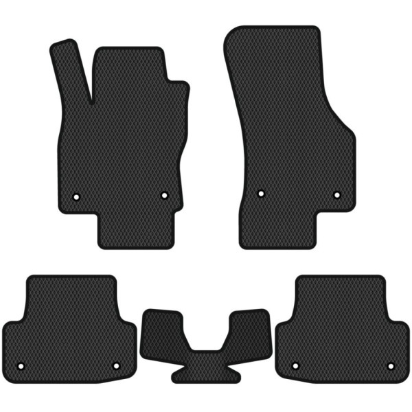 Polümeer EVA põrandamatid Audi A3 III 8V 2012-2020a.