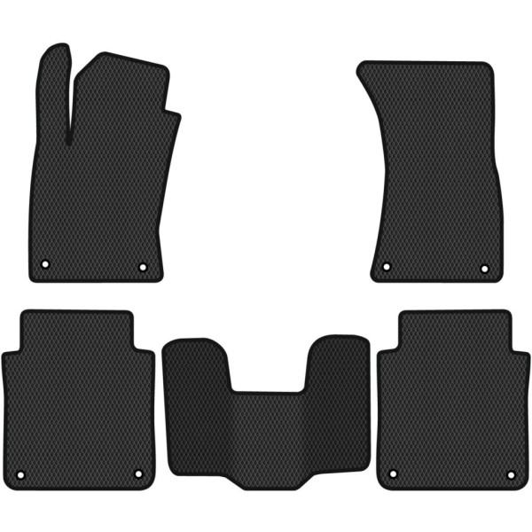 Polümeer EVA põrandamatid Audi A8 D3 4WD Long Base 2002-2009a.