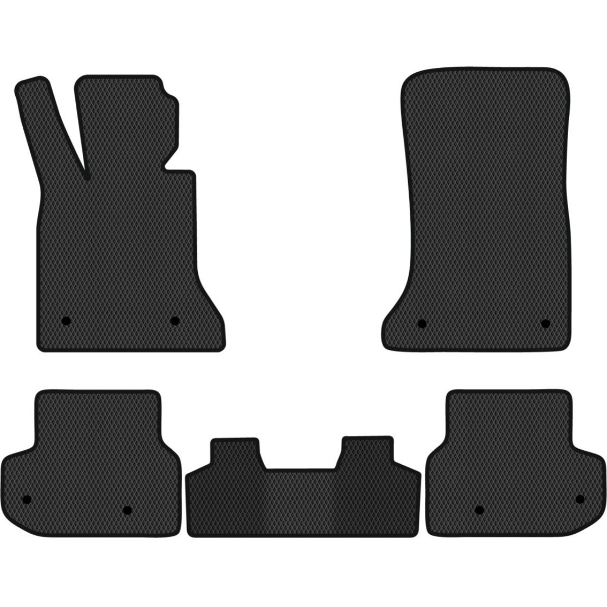 Polümeer EVA põrandamatid BMW 5 F10 Facelift 2013-2017a.