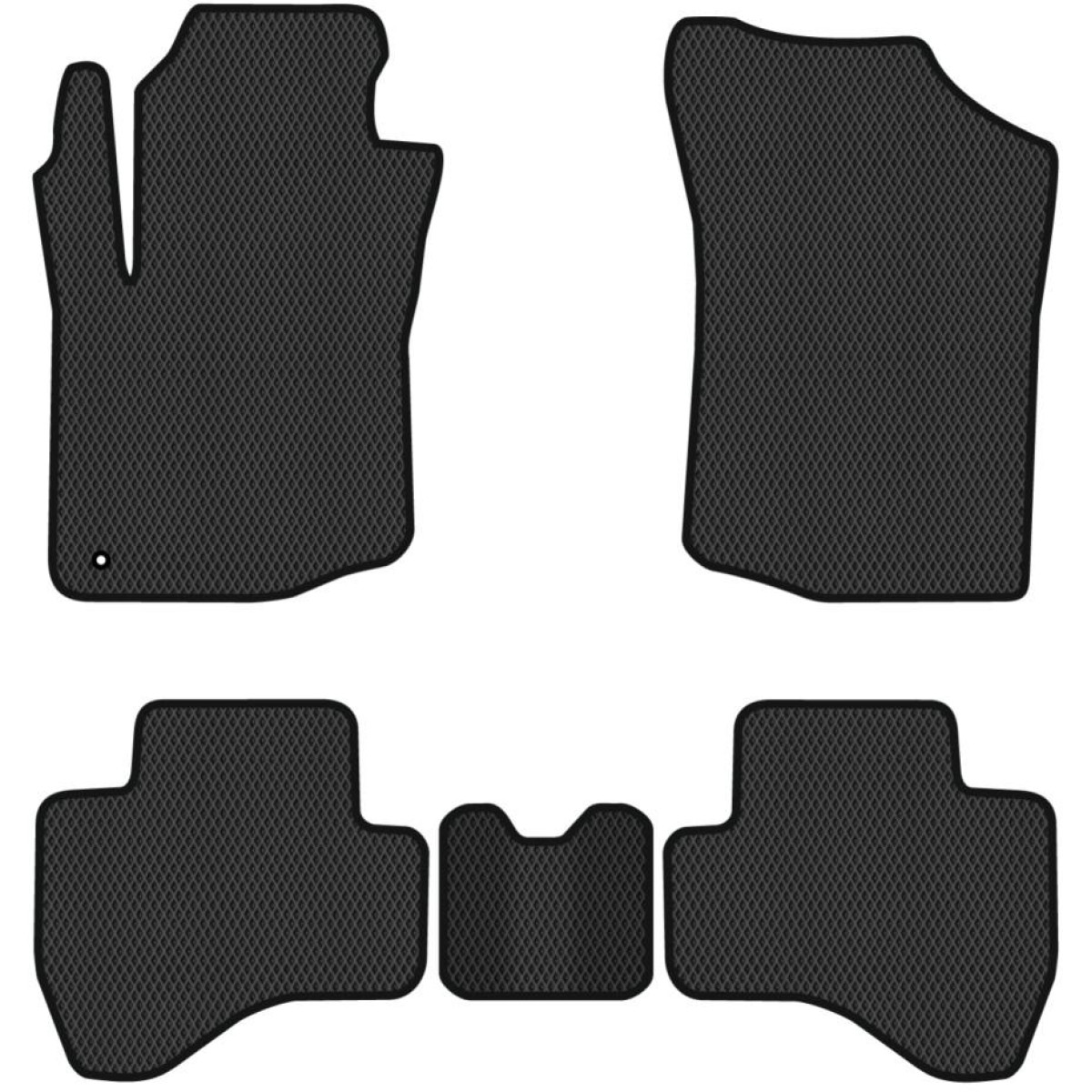 Polümeer EVA põrandamatid Citroen C1 2005-2014a.