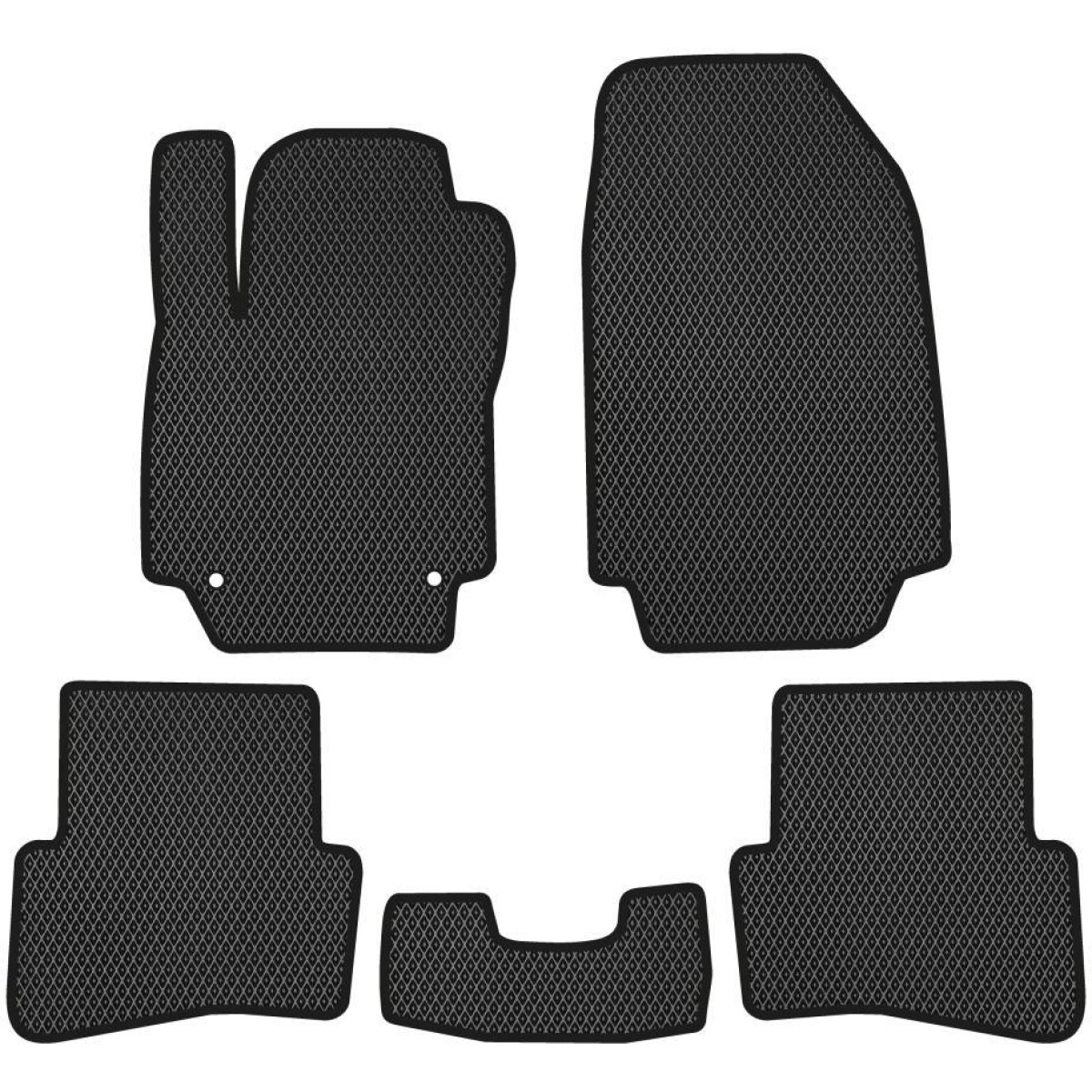 Polümeer EVA põrandamatid Renault Renault Captur I 2013-2019a.