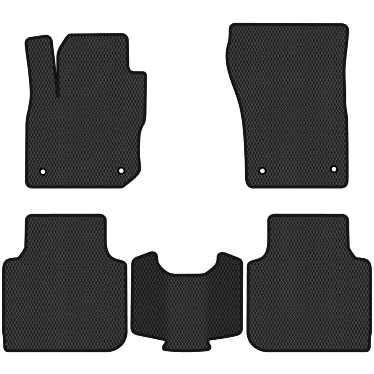 Polümeer EVA põrandamatid Skoda Kodiaq II 5 kohaline alates 2024a.