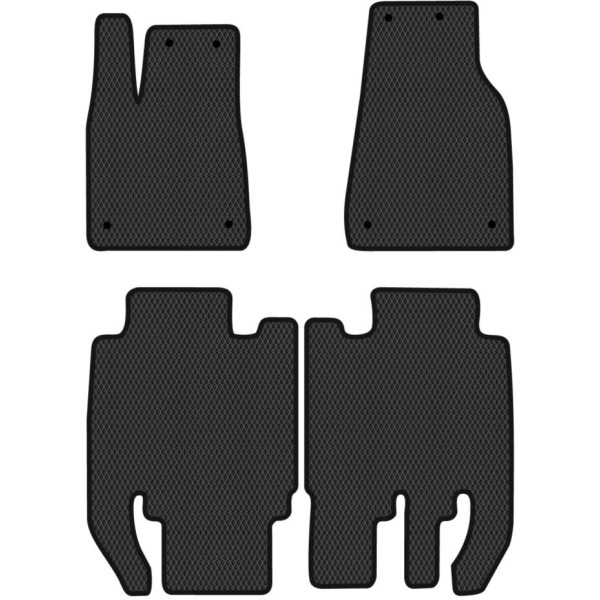 Polümeer EVA põrandamatid Tesla Model X 5 kohaline alates 2015a.