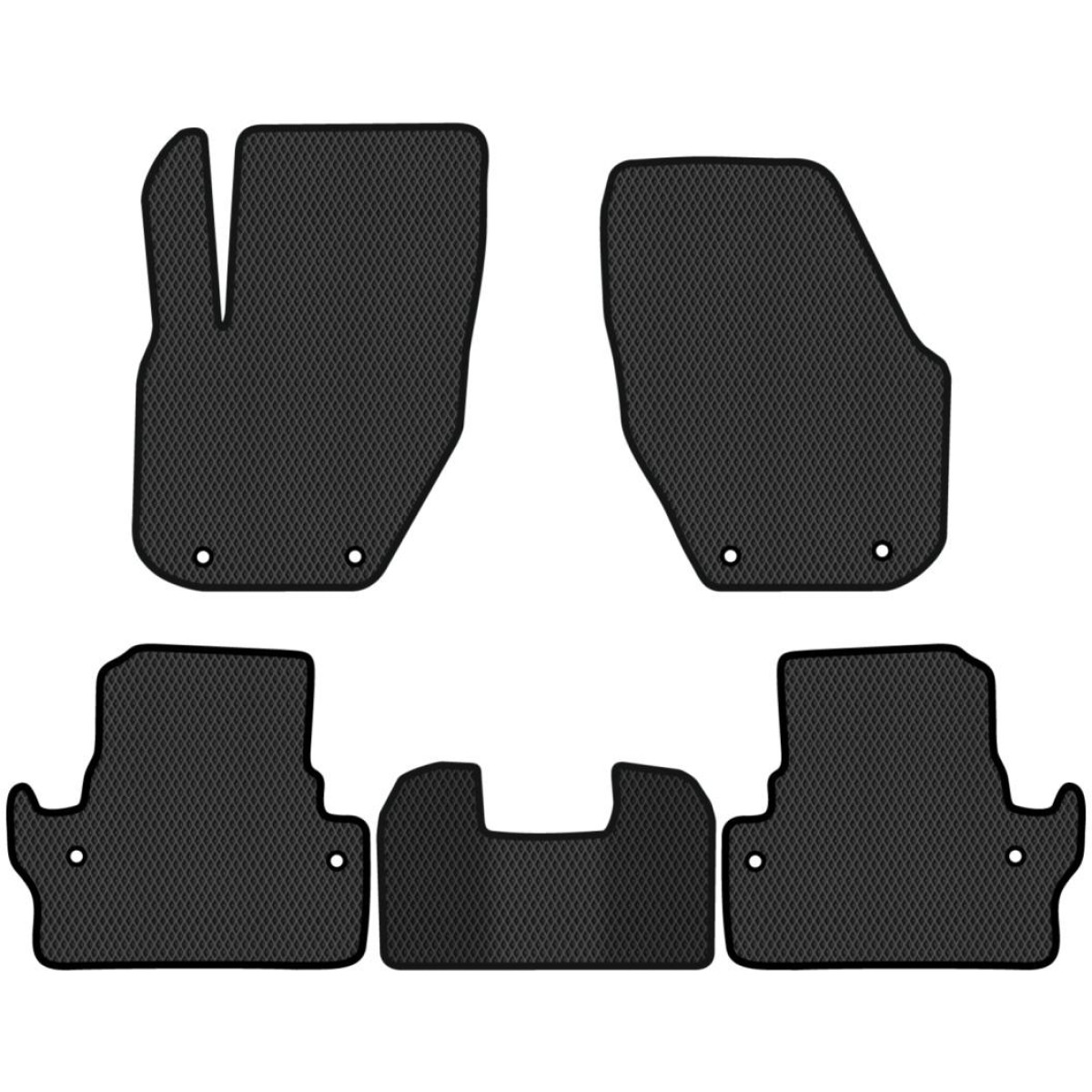 Polümeer EVA põrandamatid Volvo V60 PHEV 2010-2018a.