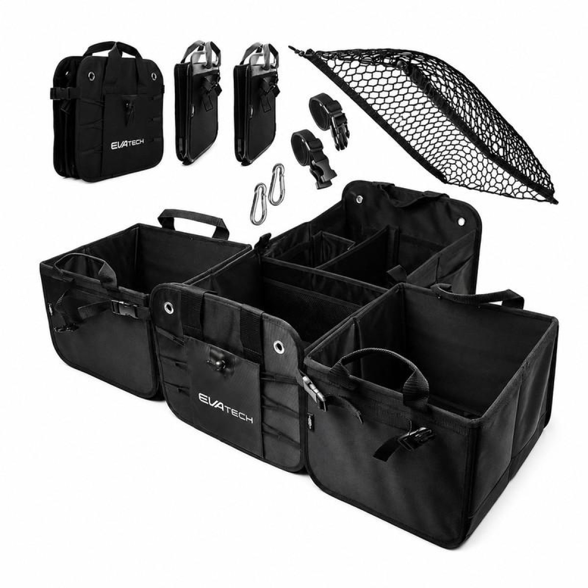 Kokkupandav auto pagasiruumi korraldaja 2 Plus Froze EVAtech 60×37×32 cm